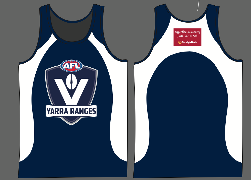 AFL Yarra Ranges | Banana Productions | Melbourne Digital Printing And Embroidery for Uniform Workwear Sportswear Specialist