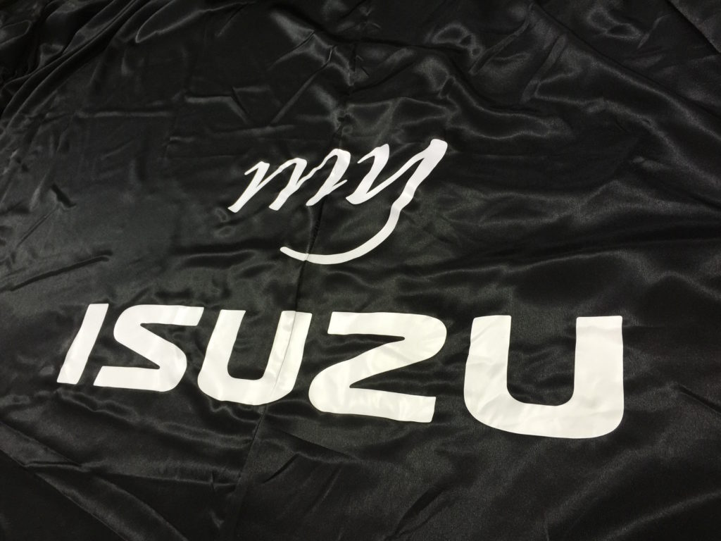 Car Reveal Isuzu | Banana Productions | Melbourne DTF Printing And Embroidery for Uniform Workwear Sportswear Specialist